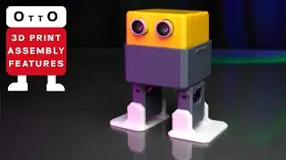 Meet The Adorable Dancing Robot 3D Printed OTTO | How To Make Otto Robot 