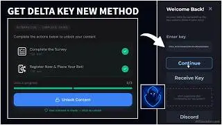 Get Delta Key (New Update) | How To Receive Delta Executor Key [Latest 2026 Create Key Guide]
