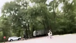 I go on a bike ride