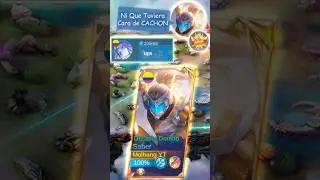 Desde el Inicio con ese adc GG🤣 Saber Jungla Ranked #saber #mobilelegends #gameplay