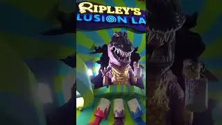 Dinosaur outside Illusion Lab - Ripley's Myrtle Beach