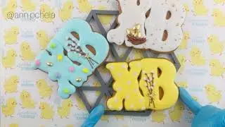 Пряник ХВ для украшения на Пасху. Мастер-класс по пряникам. Cookies with icing. Пасхальные пряники.