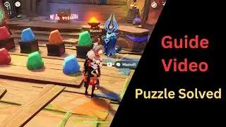 Mamull Rock Color Puzzle Solution – Get Luxurious Chest & Achievement | Genshin Impact 5.2