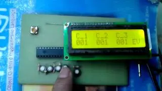 Microcontroller Project : Digital Voting Machine using PIC PIC18f2550 Microcontroller  ( Practical )