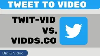 Tweet to video software - Twit-Vid Vs. Vidds.co