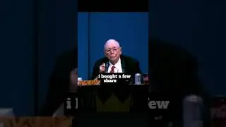 Charlie Munger's Epic Fail - The Dumbest Decision of his Life #shorts