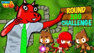 NOOB PLAYS THE HARDEST CHALLENGE IN BTD6!