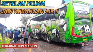 Kondisi Terkini Terminal Bus Madiun Dampak Dari Pembangunan Yang Mangkrak !!