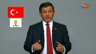 Ahmet Davutoğlu - Adalet ve Kalkınma Partisi - TRT Seçim Konuşması