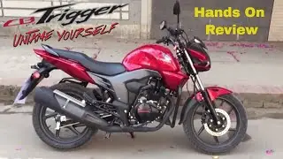 Honda CB Trigger Walkaround and Hands On Review (Bengali)
