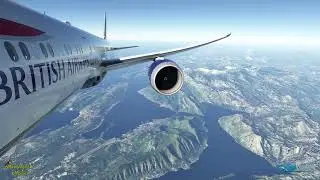 MSFS 2020 DUBROVNIK (LDDU) TO RHODES (LGRP) BOEING  787-9