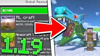 How To Get Addons & Mods In MCPE 1.19! (Android & IOS)