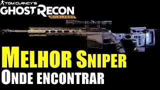 MSR Melhor Sniper Ghost Recon Wildlands - Onde Encontrar! Rifle