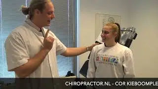 Kickboxer Wendy Chiropractie Behandeling Wedstrijdvoorbereiding - #chiropractor  Rotterdam