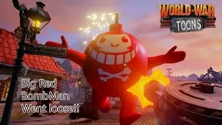 World War Toons PSVR Killstreak with Big Red Bombman is on the loose!!