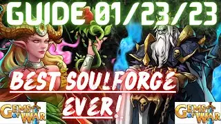 BEST SOULFORGE EVER! | Gems of War Weekly Guide January 23rd 2023 | New Legendary Tower of Doom