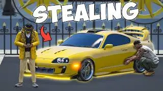 STEALING VON ORDONA'S TURBO SUPRA SA GTA 5 RP! - 400KPH VS FERRARI!