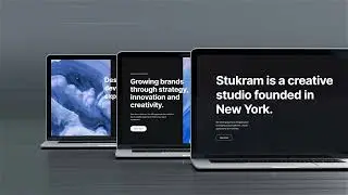 Minimal 3d Laptop Web Promo | After Effects | After Effects project