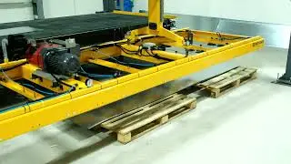 Линия для резки рулонов по длине / CTL1504 - вакуумный штабелер / SACFORM