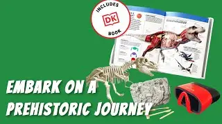 Be immersed in a world of prehistoric wonders with this Dinosaurs Virtual Reality Deluxe Gift Set