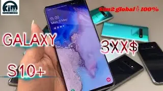 Sim2 global cpu snapdragon គេមើលចឹងណាបងៗ ❤️Samsung galaxy S10plus ram8g rom128g.99%