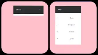 Create Dropdown Menu in HTML & CSS with Source Code || Step By Step Tutorial