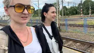 VLOG. Меня сбил мопед. 😵‍💫 Украинцы прибыли в Варшаву. 🙂 Киев Варшава, как добраться?