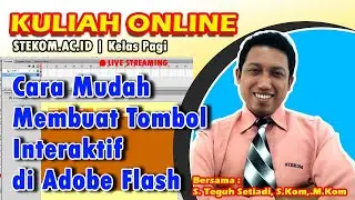 Cara mudah membuat tombol interaktif | Kuliah online Universitas bukan negeri di Weleri