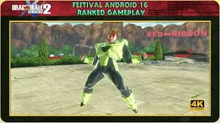 Festival Android 16 Ranked Gameplay【4K】