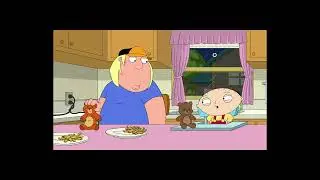 Stewie and his prostitute bear "Anton" 😂