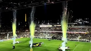 MLS Playoffs Pregame Fireworks Columbus Crew vs Atlanta United
