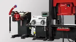 SDE-1515i3 & ALFAS-03KR Automation System for Progressive Stamping Press Production