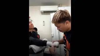 Professional Boxing Hand Wrapping | Japan Boxing Commission
