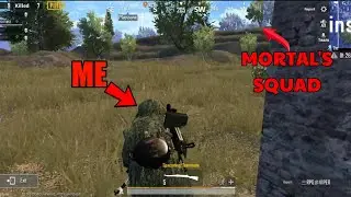 What happened when my random squad is met Mortal's Squad | PUBG Mobile