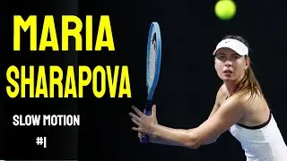 Maria Sharapova Slow Motion Compilation #1