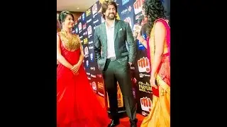 Yash & Radhika Pandit  Talking About SIIMA | Red Carpet | SIIMA 2015 | Kannada