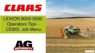 LEXION 8000-5000 Operators Tips - CEBIS: Job Menu