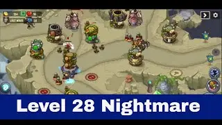 World 1 Stage 28 Nightmare King of Defense TD | King of Defense Level 28 Nightmare | Stuny Pet