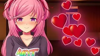 First Kiss with Natsuki | "Just Natsuki" DDLC Mod
