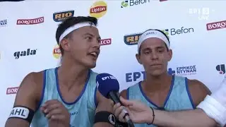 Schinias Masters | Οι δηλώσεις του Σταύρου Ντάλλα και του Δημήτρη Χατζηνικολάου | 13/07/2024 | ΕΡΤ