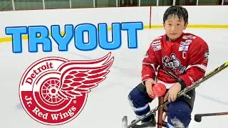 Jr. Red Wings Tryout [Brick Team] 2012 at Rolston Hockey Academy