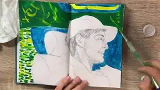 Colorful Drive (Speed Drawing/Painting)