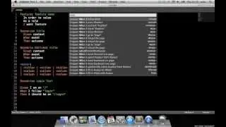 Speed up your BDD with Sublime Text 2: Behat, Cucumber