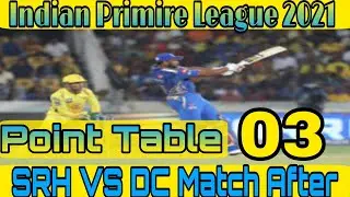 Point Table || IPL 2021 || SRH VS DC Match After || HIT-F TV SPORTS