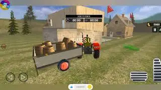 Tractor Trolley Transport | tractor supply | How to play tractor game | android gameplay