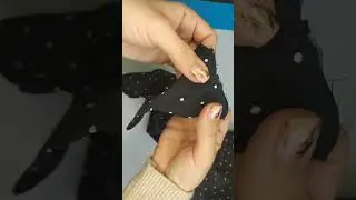 Красивый манжет на платье