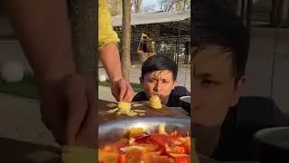 Cooking lagman in 1 minute