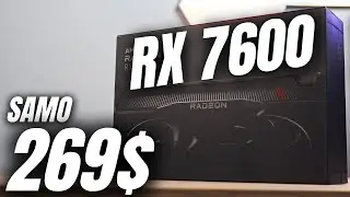 Pravo iznenađenje - AMD Radeon RX 7600 Recenzija!