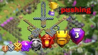 WORLD FASTEST trophy puch (clash of clans
