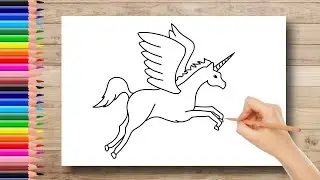 Unicorn Drawing For Kids